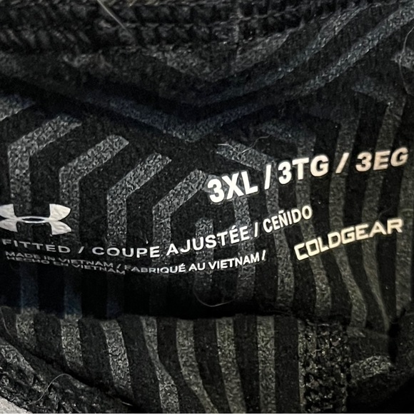 Mens Under Armour COLD GEAR Fitted Base Layer Thermal Pants Tights 3XL XXXL - Picture 6 of 8